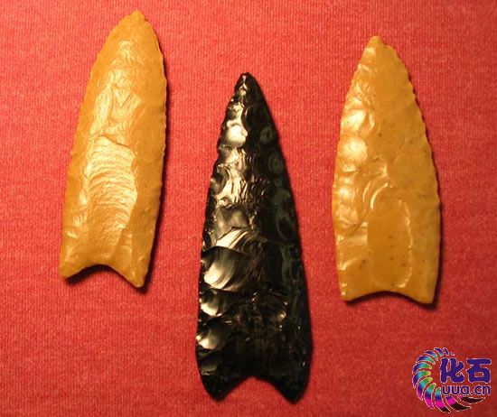 图片说明：克洛维斯文化石器，参考：http://baike.baidu.com/view/1573943.html